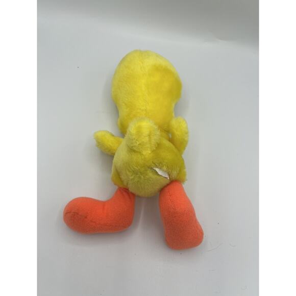 Vintage Tweety Bird Plush Stuffed Animal Looney Tunes Yellow Orange Feet 12” - Picture 2 of 6